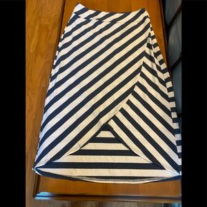 Athleta blue and white skirt.